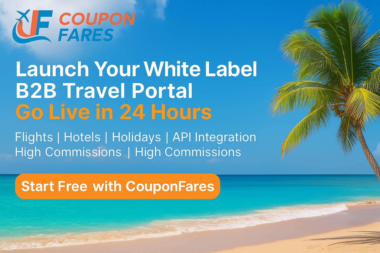 White Label B2B Travel Portal in India – CouponFares